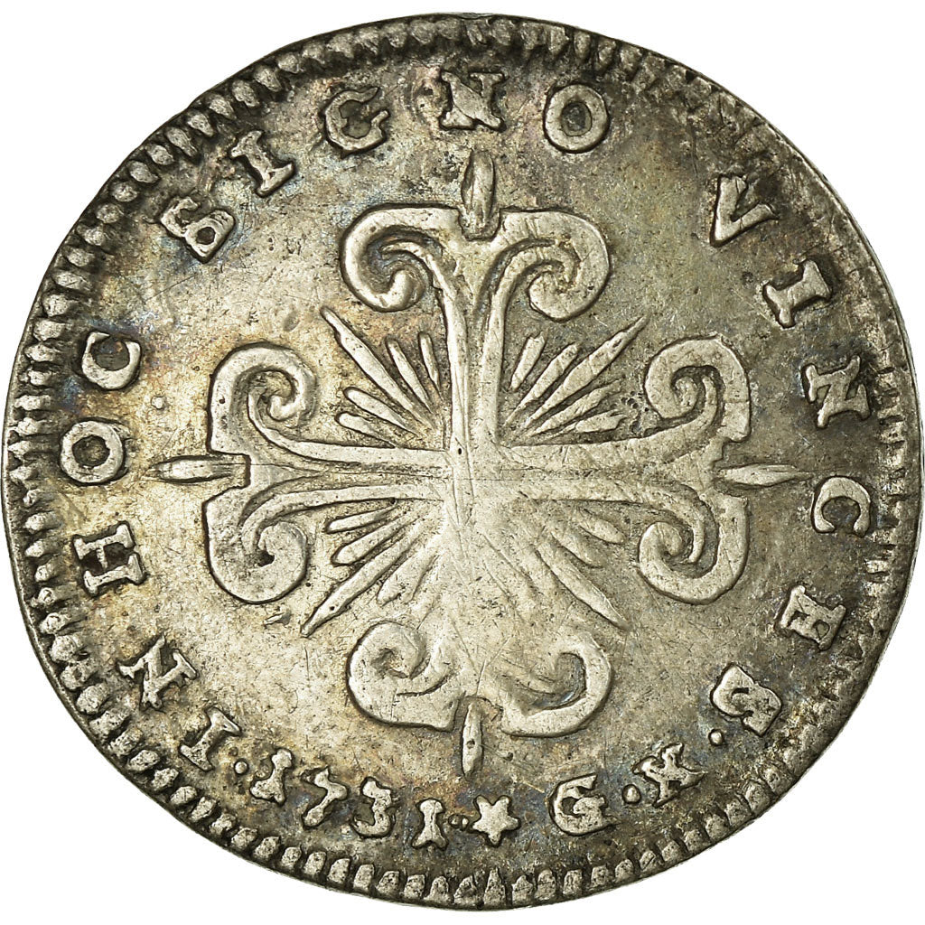 Münze, Italien Staaten, NAPLES, Carlo VI, Carlino, 1731, Naples, S+, Silber