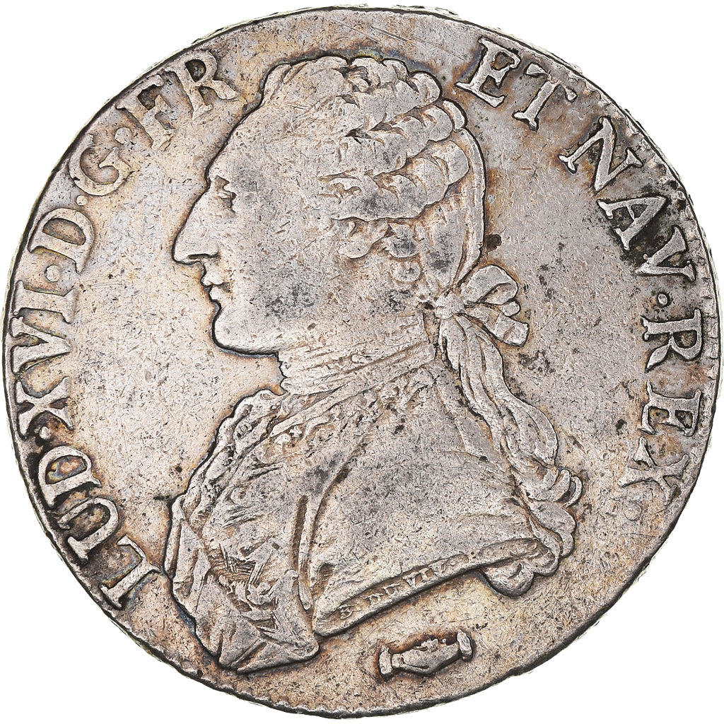 Coin, France, Louis XVI, Écu aux branches d'olivier, Ecu, 1775, Bordeaux