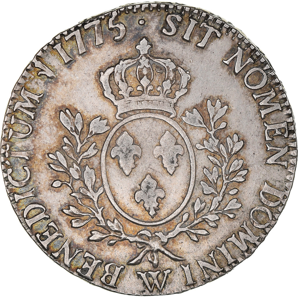 Moneta, Francia, Louis XVI, Écu aux branches d'olivier, Ecu, 1775, Lille, BB