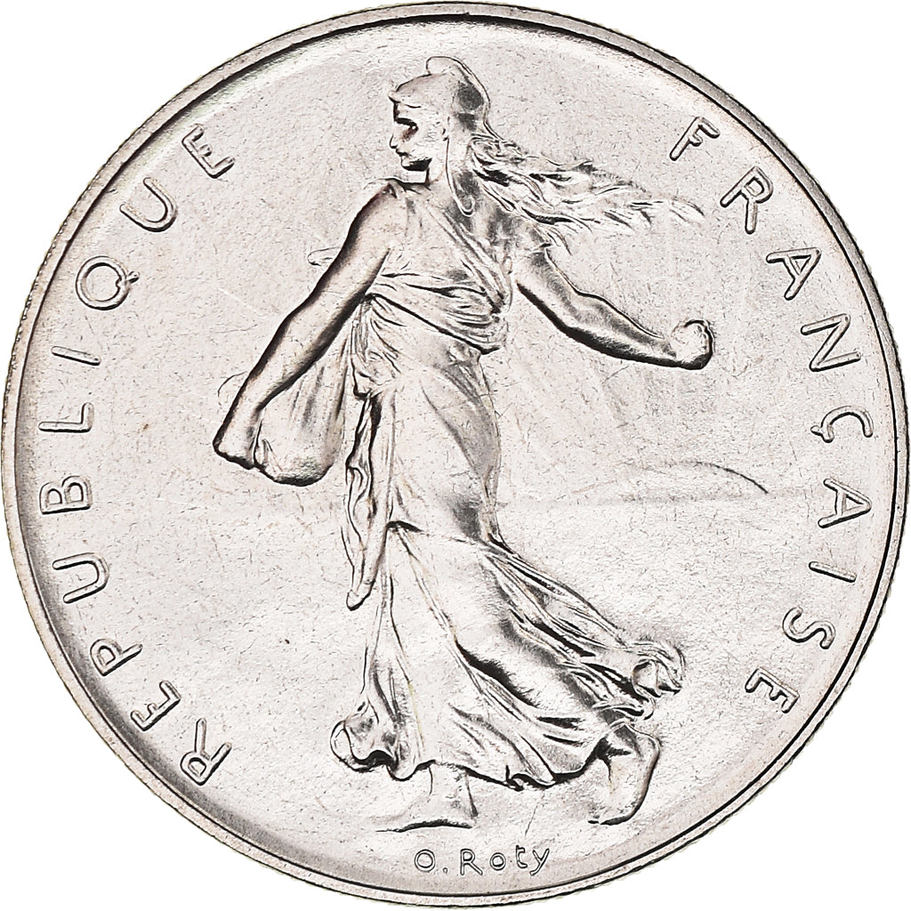 Coin, France, Semeuse, Franc, 1983, Paris, FDC, MS(65-70), Nickel, KM:925.1