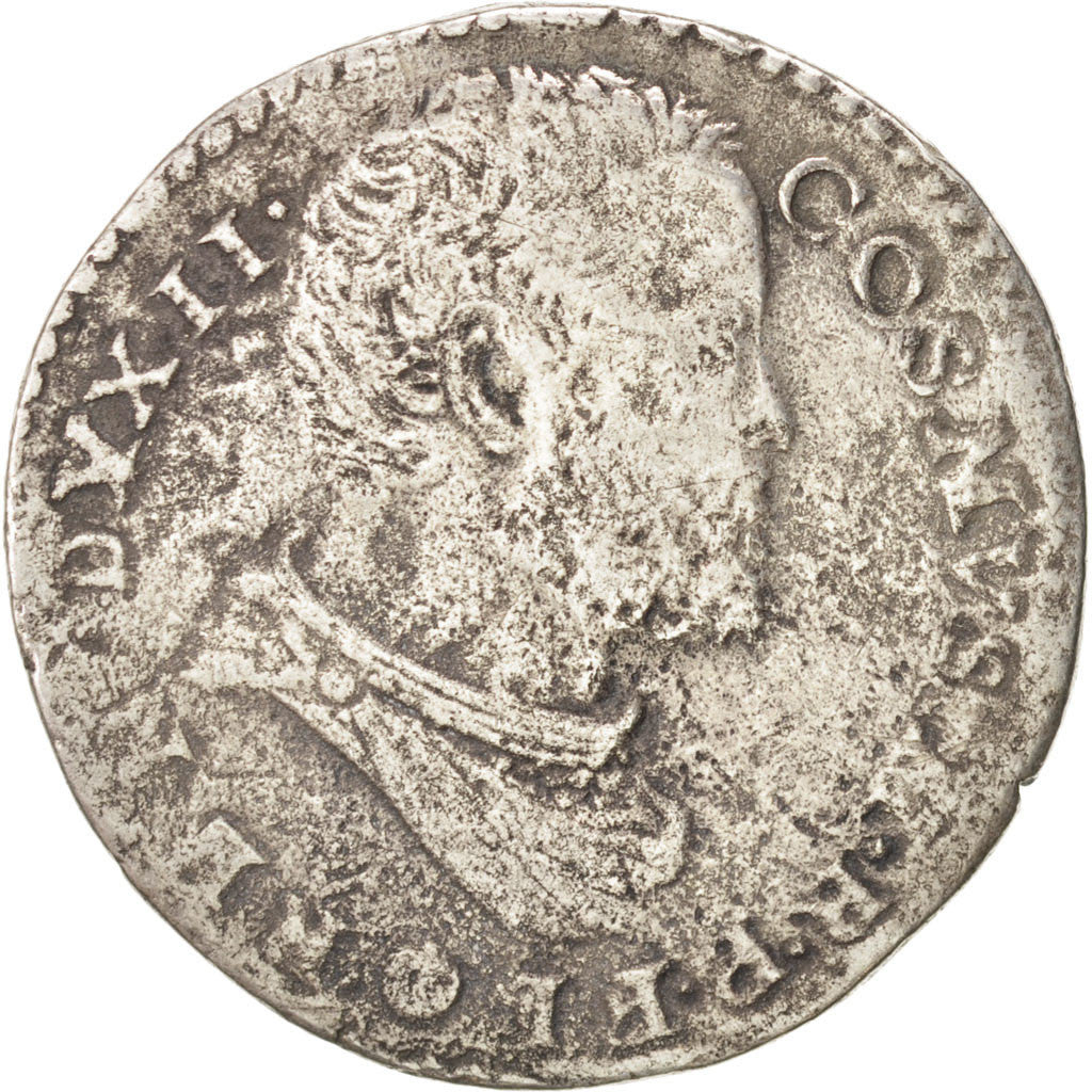 Münze, Italien, Teston, Florence, SGE+, Silber