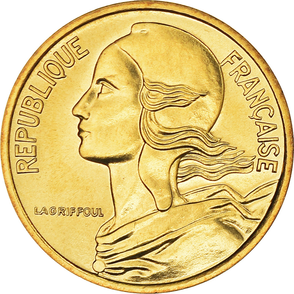 Coin, France, Marianne, 5 Centimes, 1983, Paris, FDC, MS(65-70)