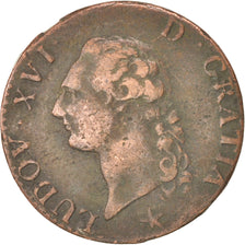 Monnaie, France, Louis XVI, Sol ou sou, Sol, 1785, Lille, TB+, Cuivre, KM:578.16