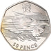 Moneta, Gran Bretagna, Elizabeth II, Aquatics, 50 Pence, 2011, British Royal