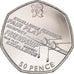 Coin, Great Britain, Elizabeth II, Rowing, 50 Pence, 2011, British Royal Mint