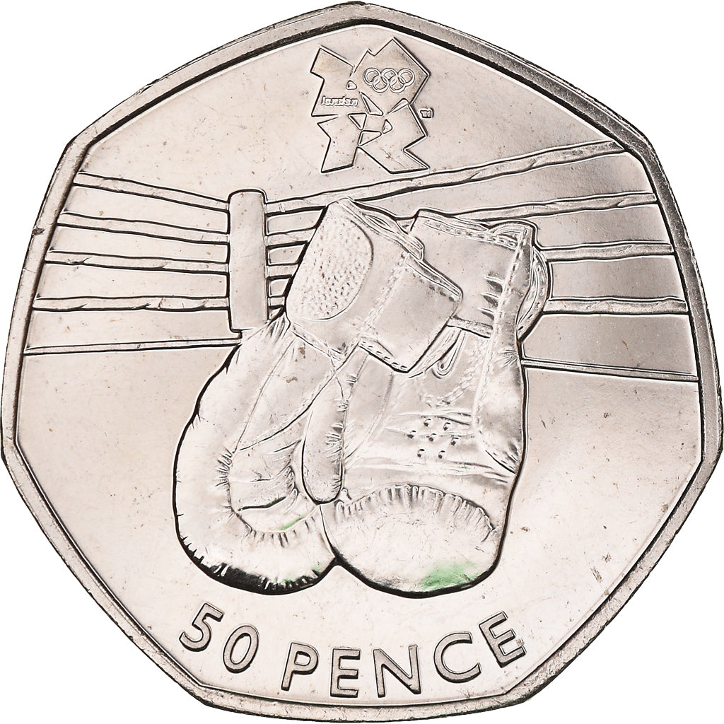 Moneta, Gran Bretagna, Elizabeth II, Boxing, 50 Pence, 2011, British Royal Mint