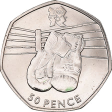 Moneta, Gran Bretagna, Elizabeth II, Boxing, 50 Pence, 2011, British Royal Mint