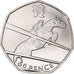 Coin, Great Britain, Elizabeth II, Equestrian, 50 Pence, 2011, British Royal