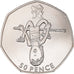 Coin, Great Britain, Elizabeth II, Athletics, 50 Pence, 2011, British Royal