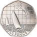 Coin, Great Britain, Elizabeth II, Sailing, 50 Pence, 2011, British Royal Mint