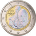 Greece, 2 Euro, Teotokoupolos, 2014, Iridescent, MS(63), Bi-Metallic, KM:New