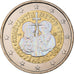 Eslováquia, 2 Euro, Cyrille, Methode, 2013, Kremnica, Iridescent, MS(63)