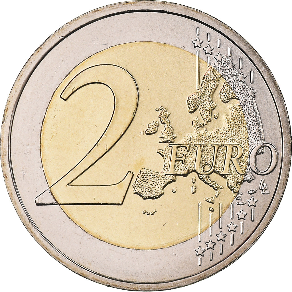 Slovakia, 2 Euro, Cyrille, Methode, 2013, Kremnica, Iridescent, MS(63)