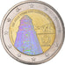 Portugal, 2 Euro, Tour des clercs, 2013, Lisbon, Iridescent, MS(64), Bimetálico