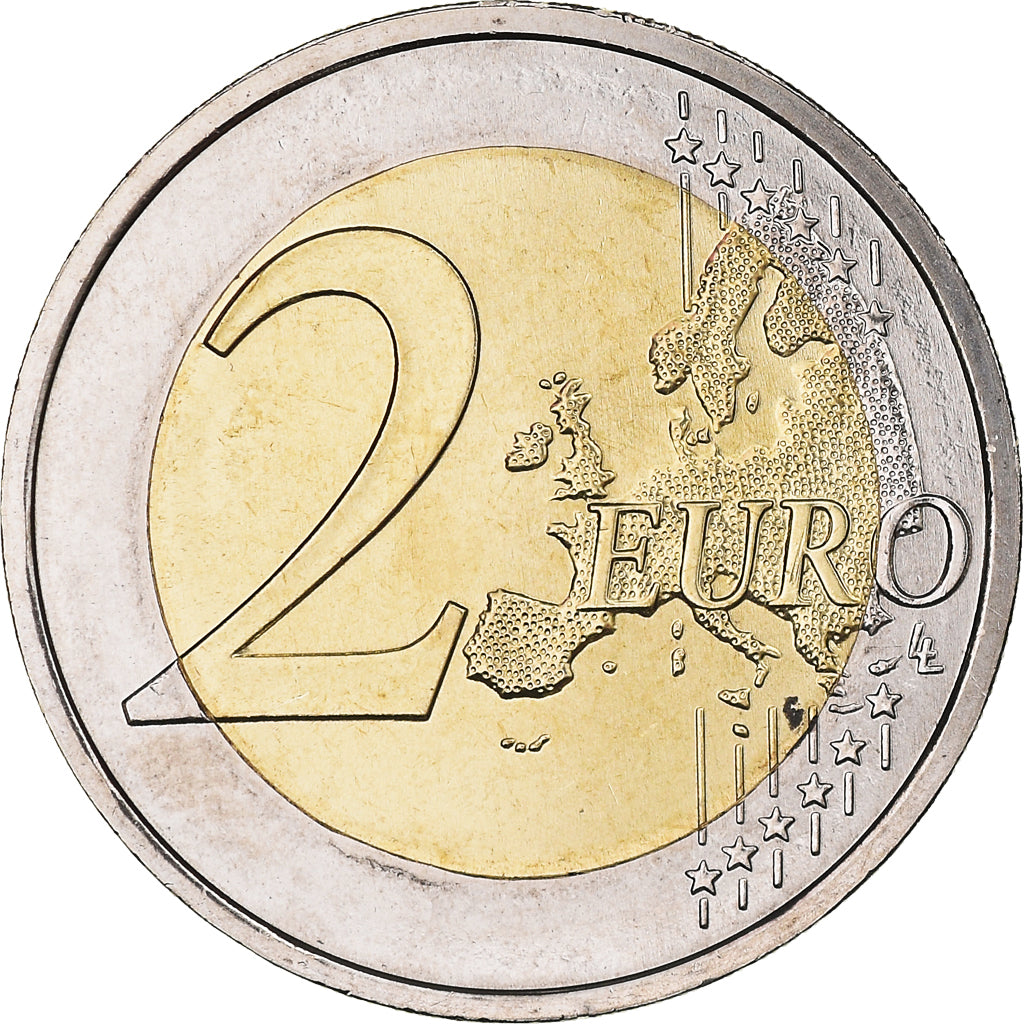 Portugal, 2 Euro, Tour des clercs, 2013, Lisbon, Iridescent, MS(64), Bimetálico
