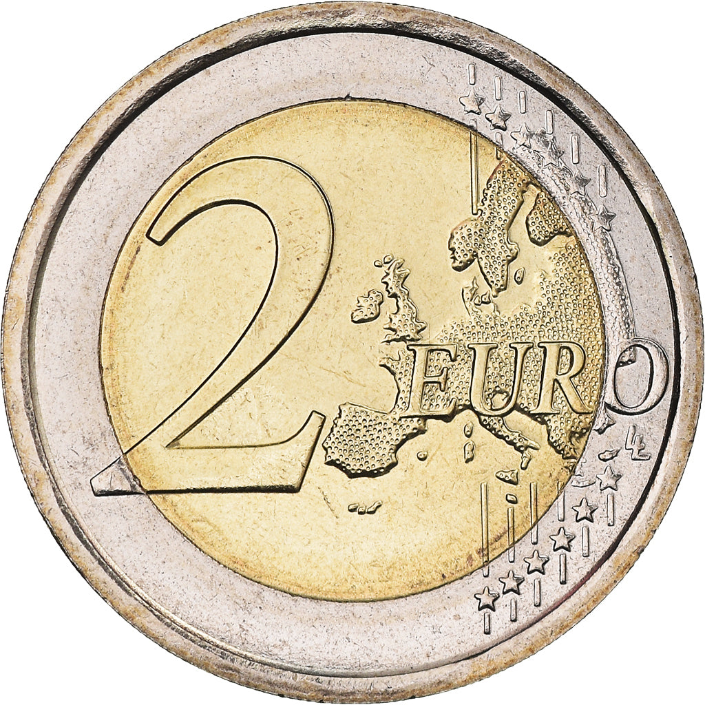 Italy, 2 Euro, Carabinieri, 2014, Rome, Iridescent, MS(63), Bi-Metallic, KM:New