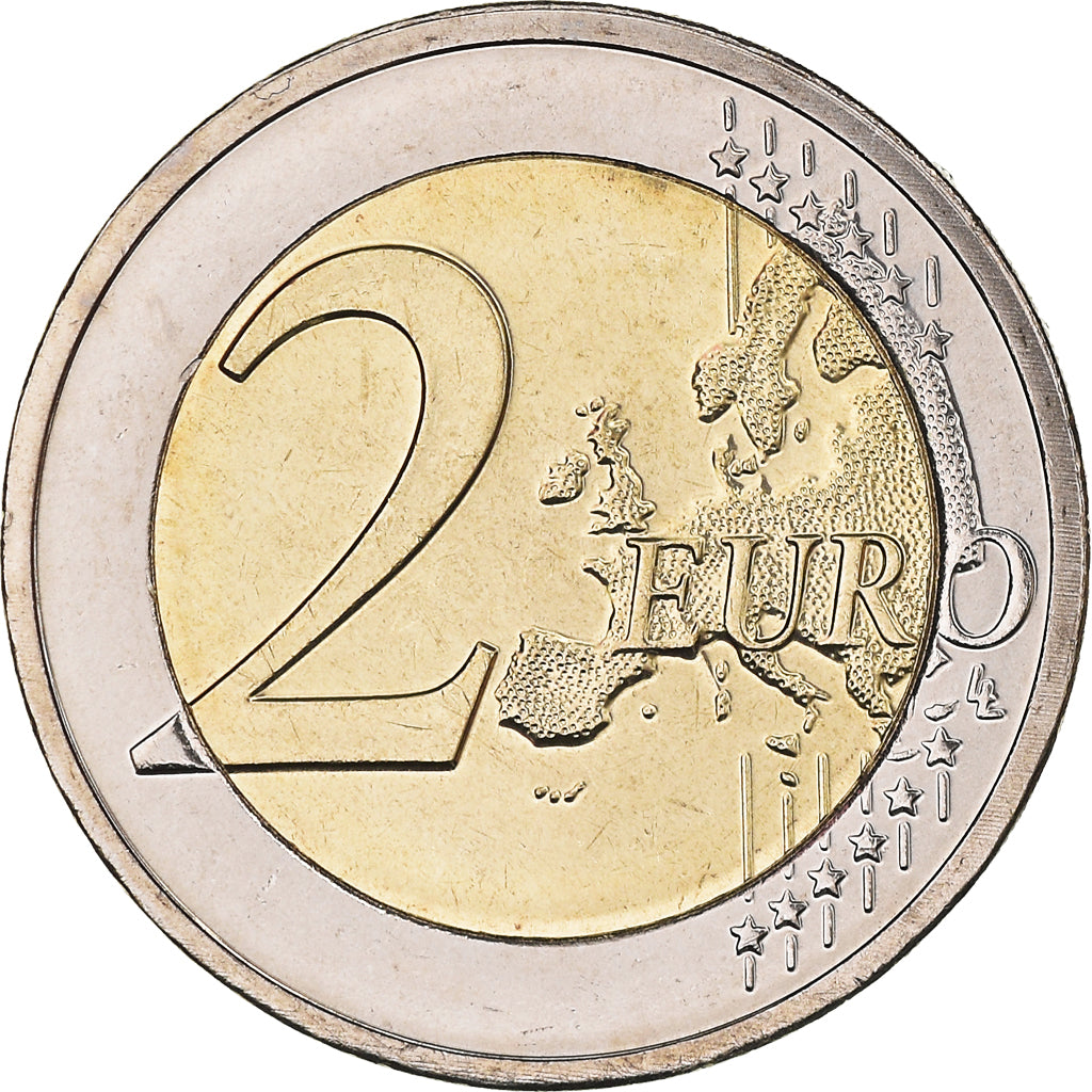 Lussemburgo, 2 Euro, le 50ème anniversaire de l'accession au trône, 2014