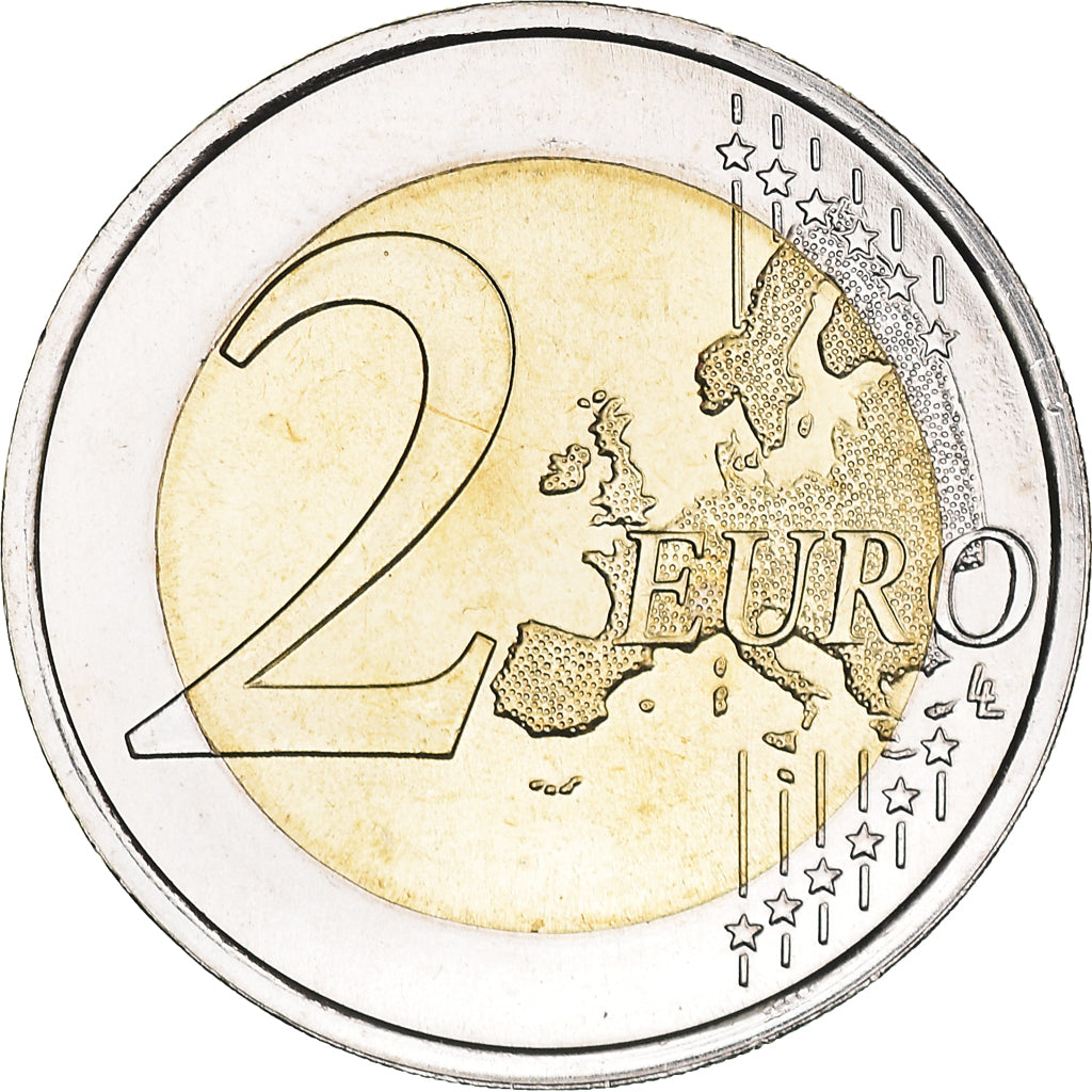 Portugal, 2 Euro, Revolution Oeillets, 2014, Lisbon, Iridescent, MS(63)