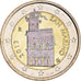 San Marino, 2 Euro, 2nd map, 2013, Rome, Hologramme, MS(64), Bi-Metallic, KM:486