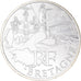 França, 10 Euro, Bretagne, Euros des régions, 2011, MS(64), Prata