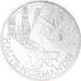 França, 10 Euro, Haute Normandie, 2011, Paris, MS(64), Prata, KM:1738