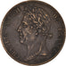 Coin, FRENCH COLONIES, Charles X, 5 Centimes, 1825, Paris, EF(40-45), Bronze