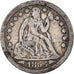 Coin, United States, Seated Liberty Dime, Dime, 1855, U.S. Mint, Philadelphia