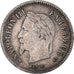 Moneda, Francia, Napoleon III, Napoléon III, 20 Centimes, 1867, Strasbourg