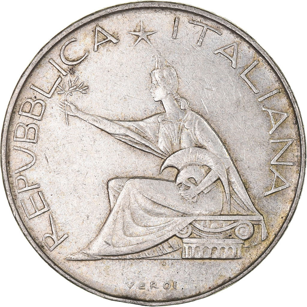 Coin, Italy, 500 Lire, 1961, Rome, EF(40-45), Silver, KM:99
