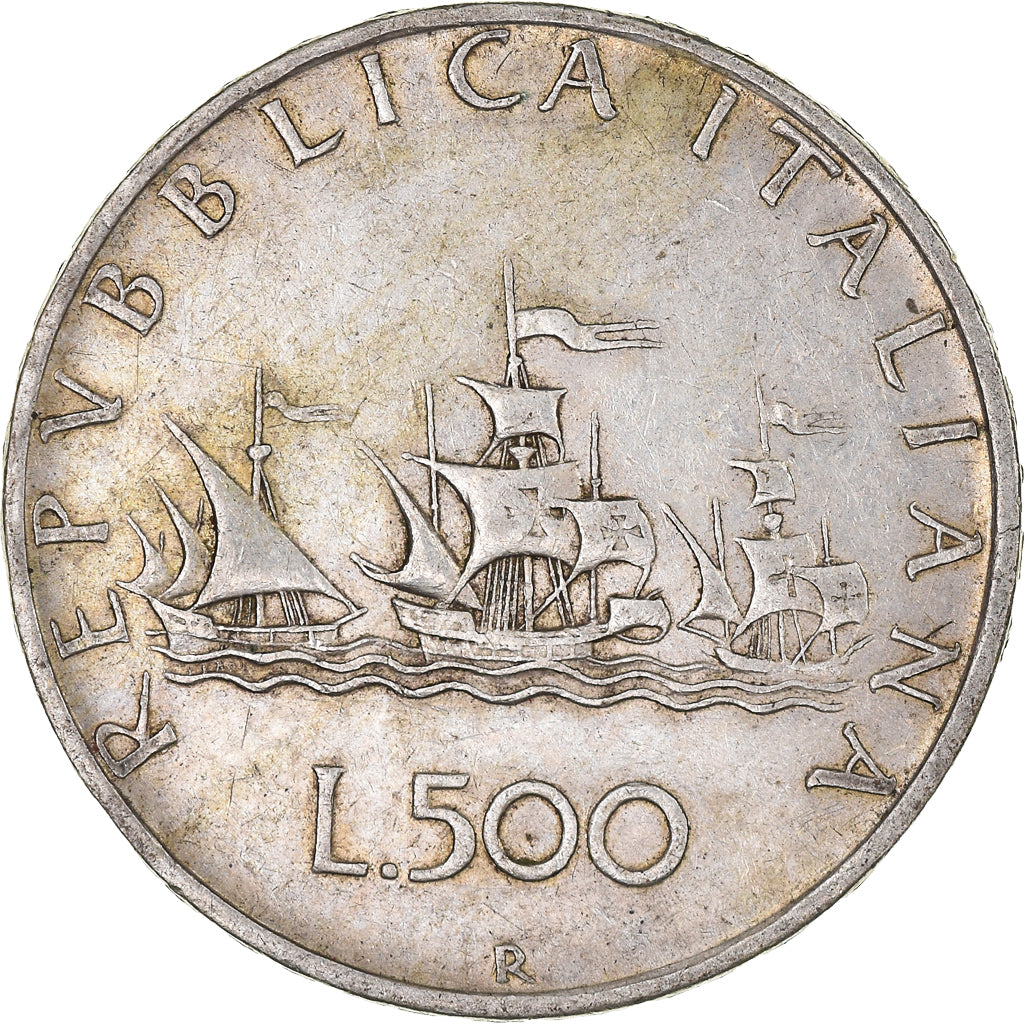 Moneta, Italia, 500 Lire, 1959, Rome, BB, Argento, KM:98