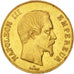 FRANCE, Napoléon III, 100 Francs, 1858, Paris, KM #786.1, AU(50-53), Gold, G...