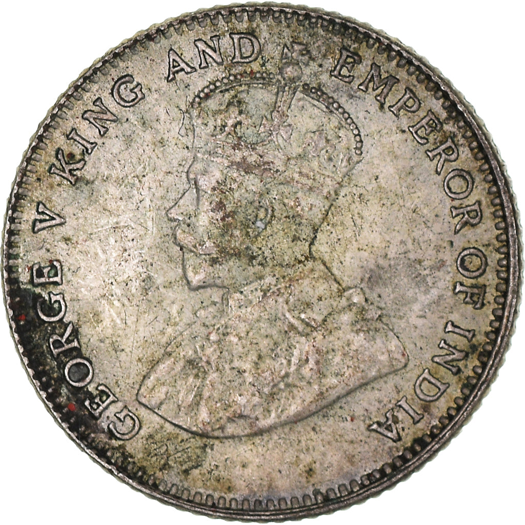 Coin, Straits Settlements, George V, 10 Cents, 1927, VF(30-35), Silver, KM:29b