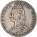 Münze, Großbritannien, Victoria, 1/2 Crown, 1888, S+, Silber, KM:764