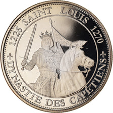 France, Medal, Les Rois de France, Saint Louis, History, MS(65-70)