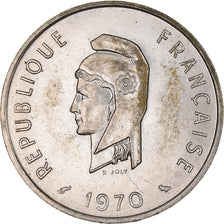 Münze, FRENCH AFARS & ISSAS, 50 Francs, 1970, Paris, SS, Kupfer-Nickel, KM:18