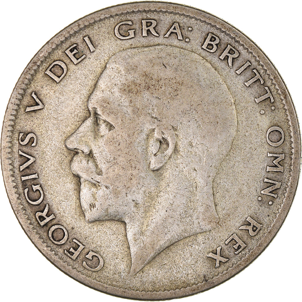 Coin, Great Britain, George V, 1/2 Crown, 1929, VF(30-35), Silver, KM:835