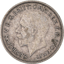 Coin, Great Britain, George V, 6 Pence, 1930, EF(40-45), Silver, KM:832