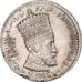 Moeda, Etiópia, Haile Selassie I, 50 Matonas, 1931, VF(30-35), Níquel, KM:31