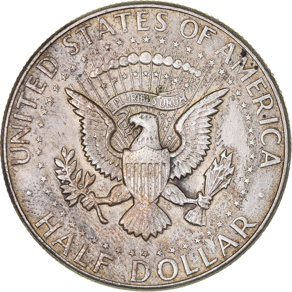 Coin, United States, Kennedy Half Dollar, Half Dollar, 1964, U.S. Mint
