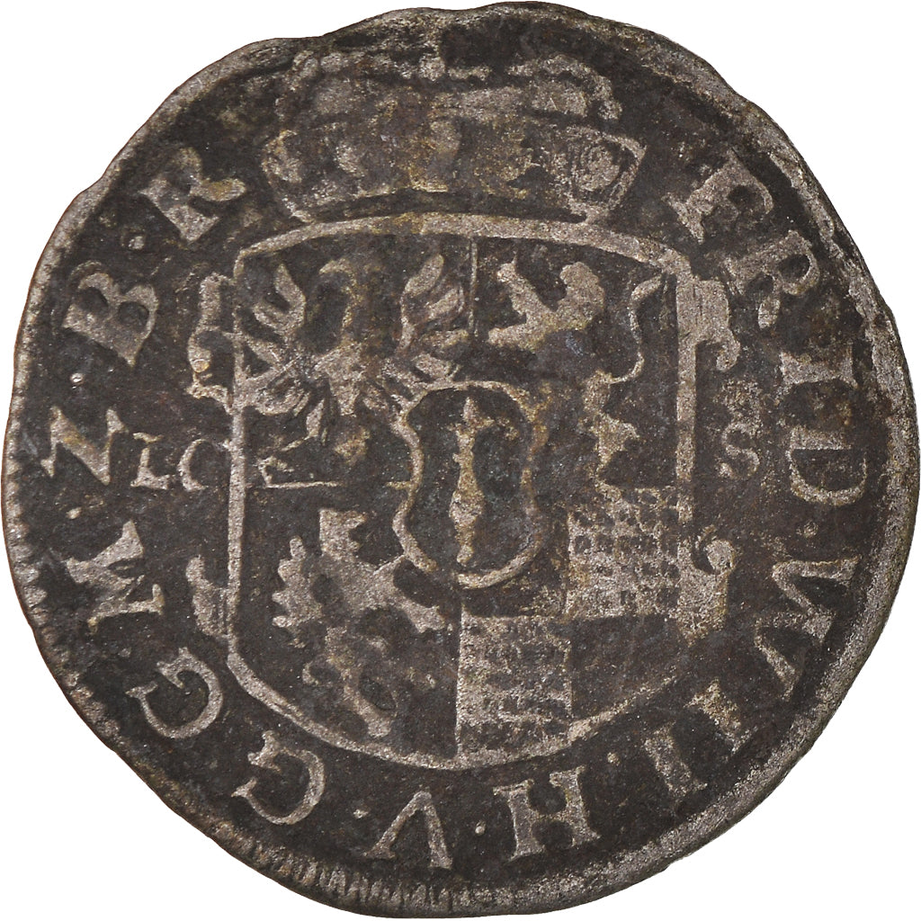 Coin, German States, BRANDENBURG, Friedrich Wilhelm, 1/24 Thaler, Groschen