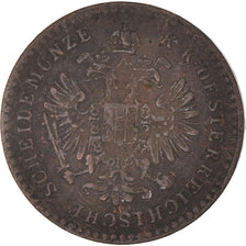 Münze, Österreich, Franz Joseph I, 5/10 Kreuzer, 1859, Venezia, S+, Kupfer