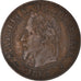Moneta, Francia, Napoleon III, Napoléon III, 2 Centimes, 1862, Strasbourg, BB