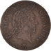 Coin, France, Louis XV, Liard à la vieille tête, Liard, 1770, Strasbourg