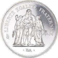Münze, Frankreich, Hercule, 50 Francs, 1974, Paris, FDC, STGL, Silber, KM:941.1