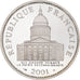 Coin, France, Panthéon, 100 Francs, 2001, Proof, MS(65-70), Silver