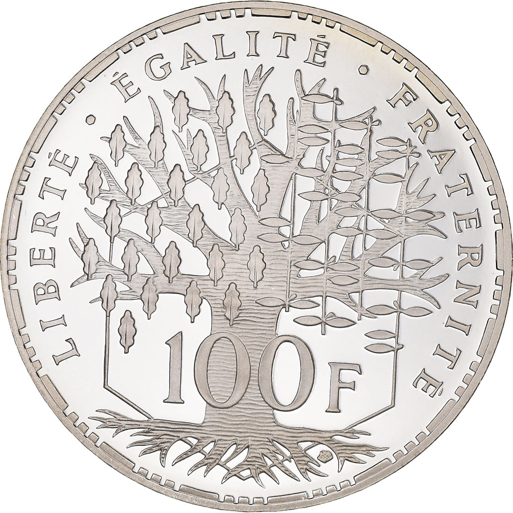 Coin, France, Panthéon, 100 Francs, 2001, Proof, MS(65-70), Silver