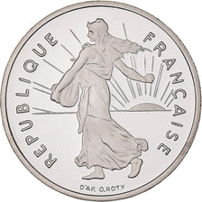 Coin, France, Semeuse, 1/2 Franc, 2001, Paris, Proof / BE, MS(65-70), Nickel