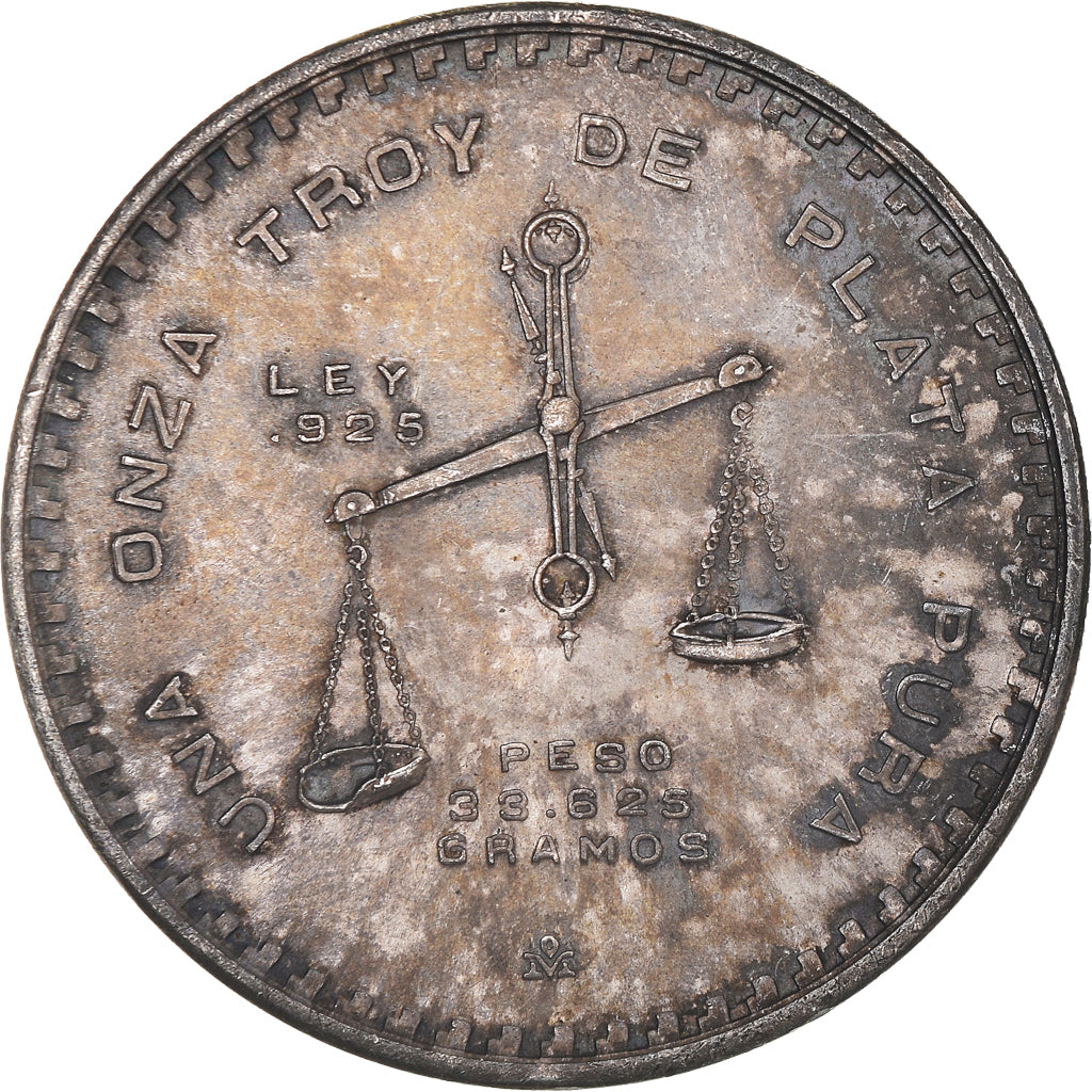 Moneta, Messico, Onza, 1979, Mexico City, SPL-, Argento, KM:M49b.3