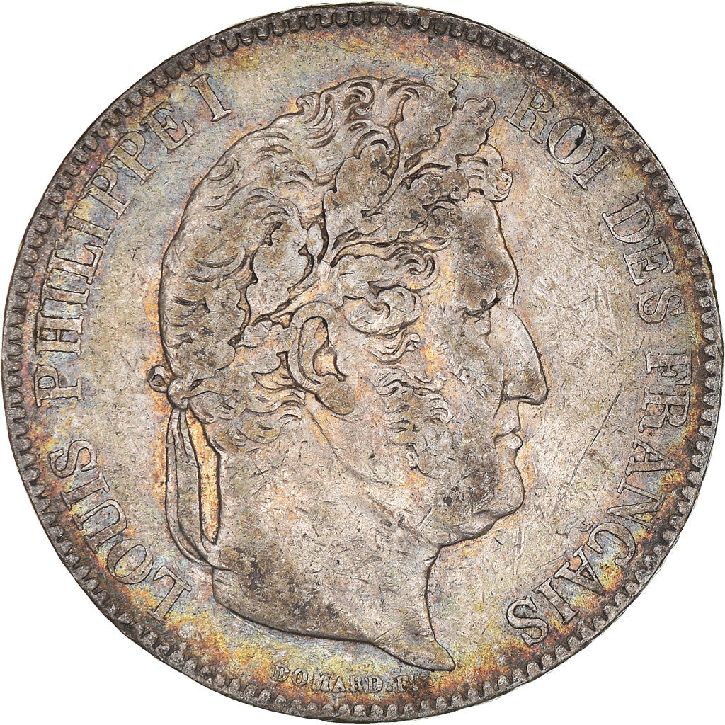 Monnaie, France, Louis-Philippe, 5 Francs, 1832, Rouen, TB+, Argent