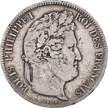 Coin, France, Louis-Philippe, 5 Francs, 1834, Paris, VF(30-35), Silver